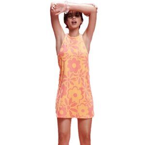 ZARA Jacquard Terrycloth Dress size medium